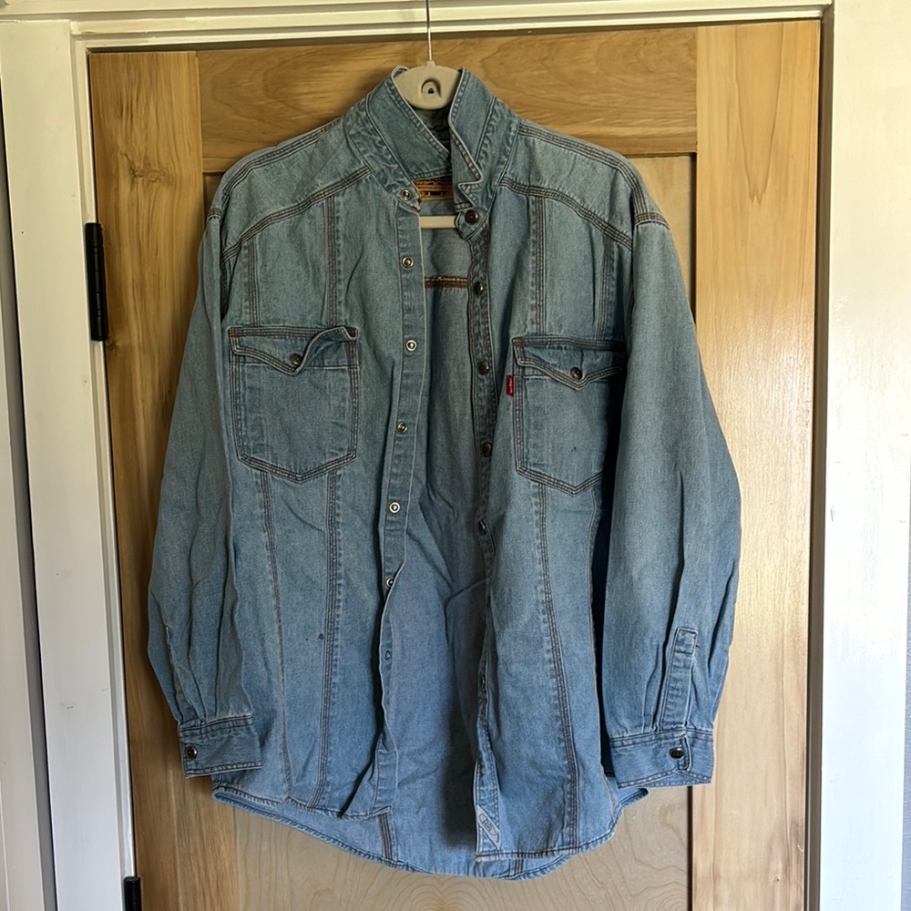Levi's Blue Denim Shirt